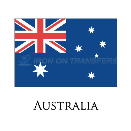 Australia flag Iron-on Stickers (Heat Transfers)NO.1819